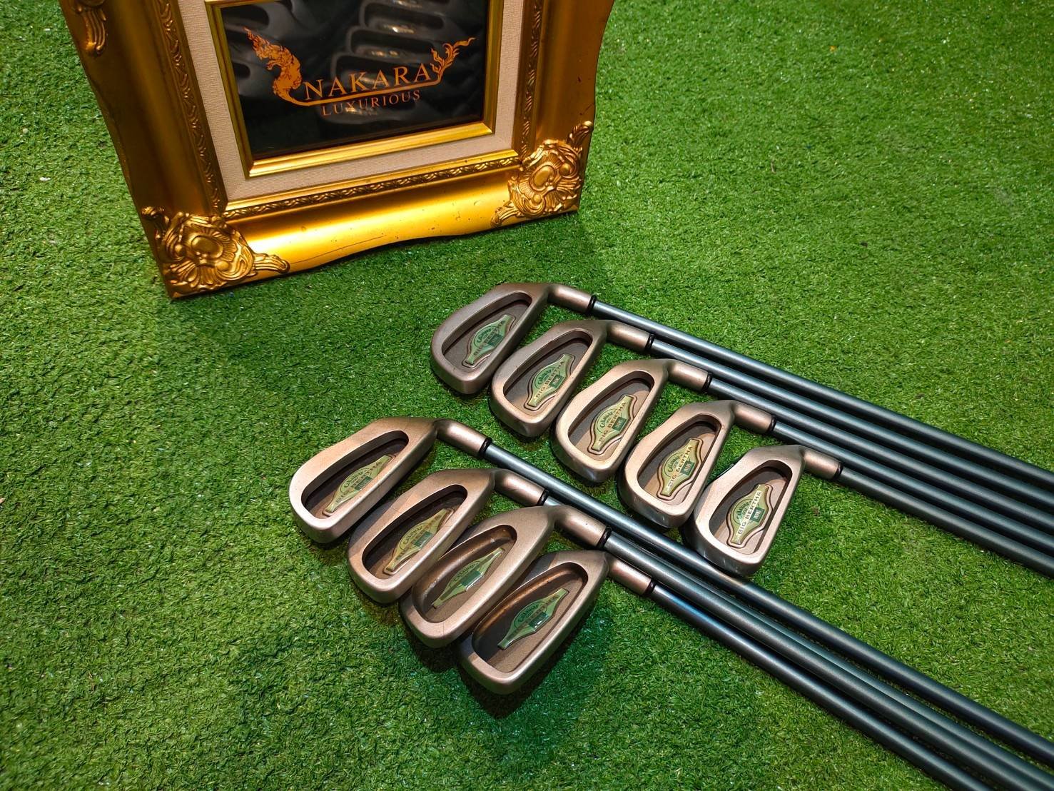 ไม้กอล์ฟสำหรับผู้หญิง ชุดเหล็ก Callaway GEMS