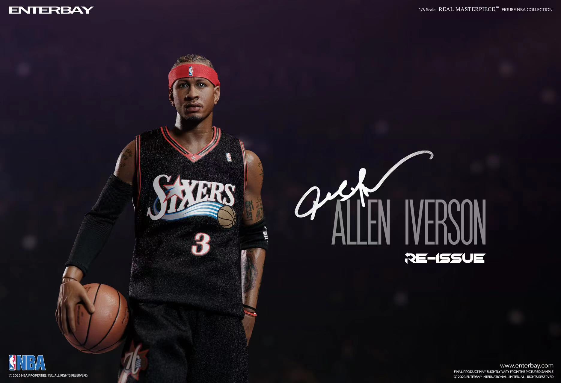 [สั่งจอง] ENTERBAY RM-1060 1/6 : ALLEN IVERSON (Limited Retro Edition)