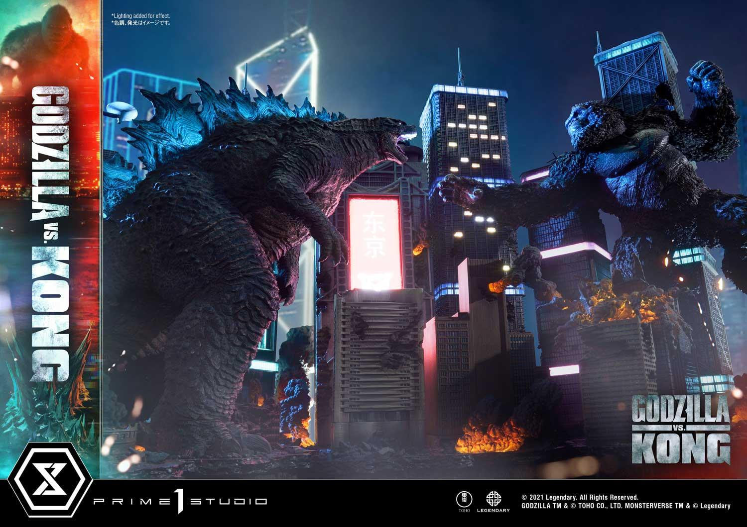 [สั่งจอง]Prime 1 Studio UDMGVK-03: Godzilla vs Kong Final Battle