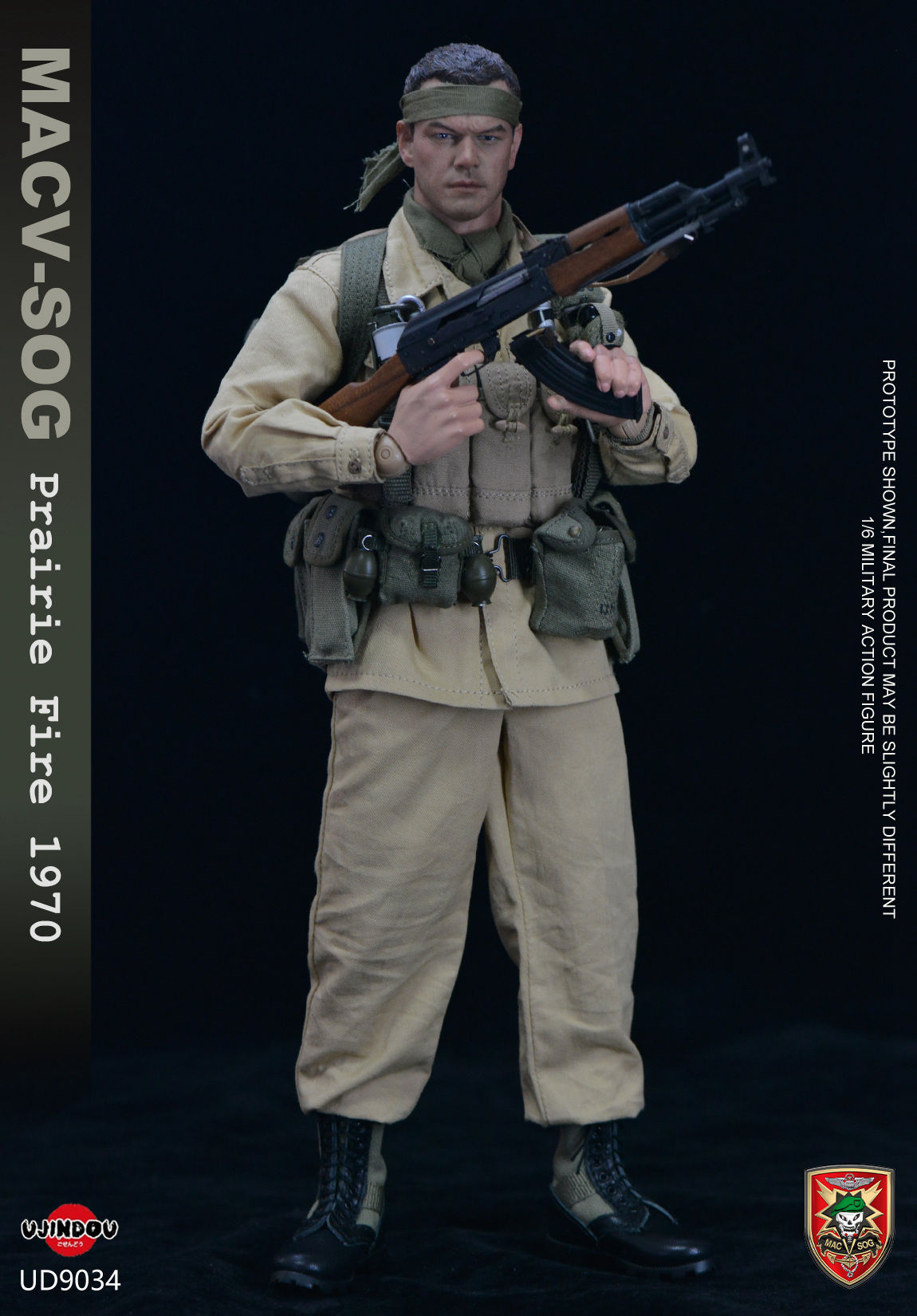 [สั่งจอง] UJINDOU UD9034 1/6 : MACV-SOG Prairie Fire 1970