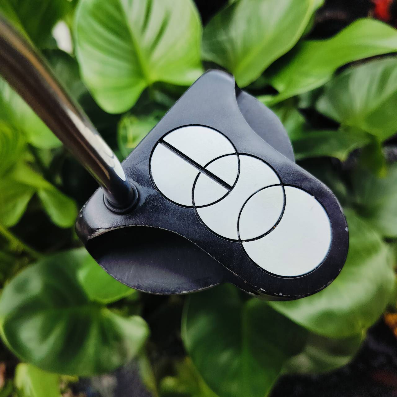PUTTER PROKENNEX PK47 ความยาว 35 นิ้ว เป็นแบบสามบอล ชดเชยความผิดพลาดสูง สโตรคง่าย เล็งบอลได้ดี เวลาเหวี่ยงแล้วเห็นทิศทาง ได้ชัดมาก หน้าอินเซิร์ทนุ่มและเกาะไลน์ ไม้กอล์ฟพรีเมี่ยมมือสอง ของแท้ By NakaraLuxurious
