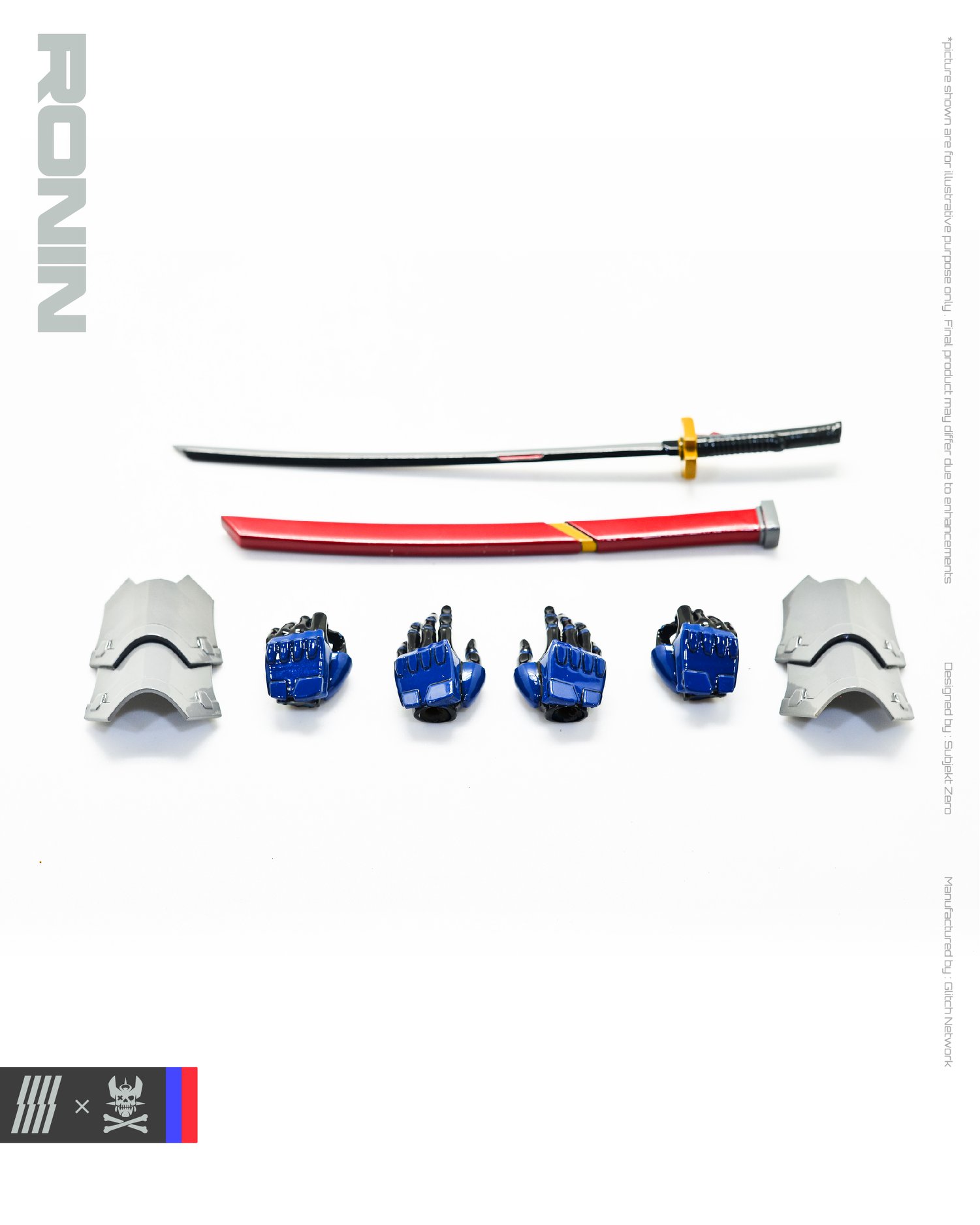 [สั่งจอง]Glitch x Subjekt Zero 1/6 scale : Swordbreaker Ronin