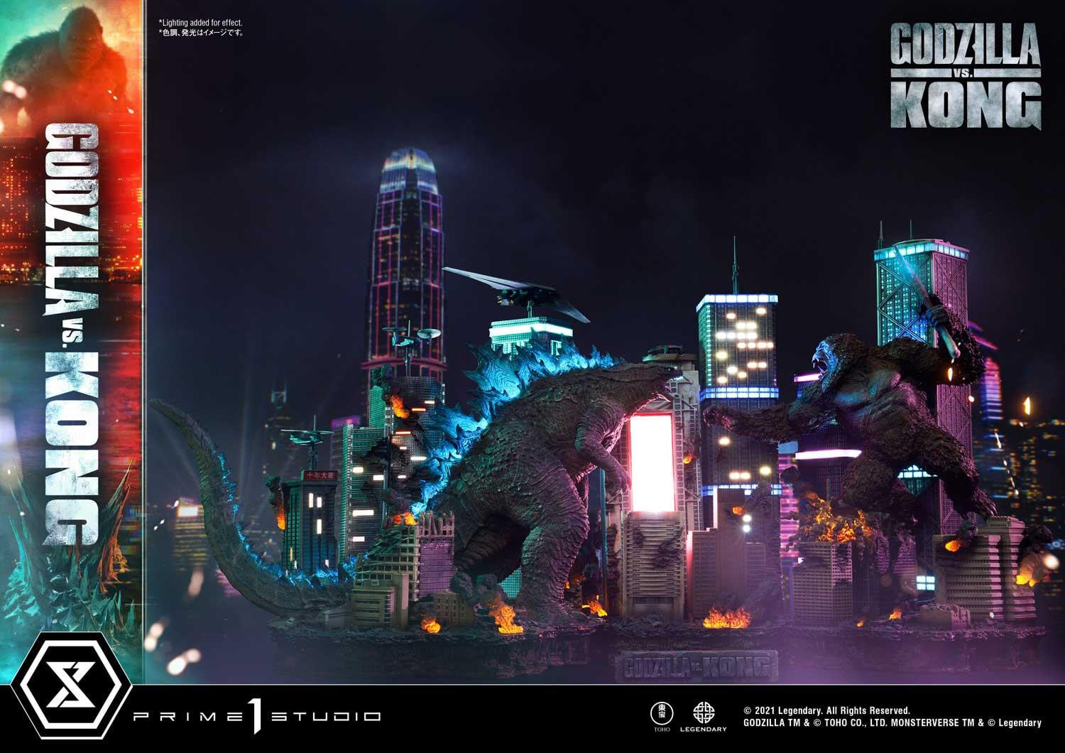 [สั่งจอง]Prime 1 Studio UDMGVK-03: Godzilla vs Kong Final Battle