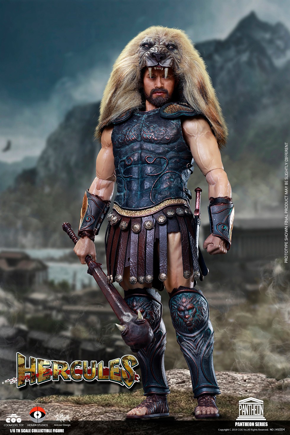 [สั่งจอง] COOMODEL X HOMER HS004 1/6 PANTHEON SERIES - HERCULES