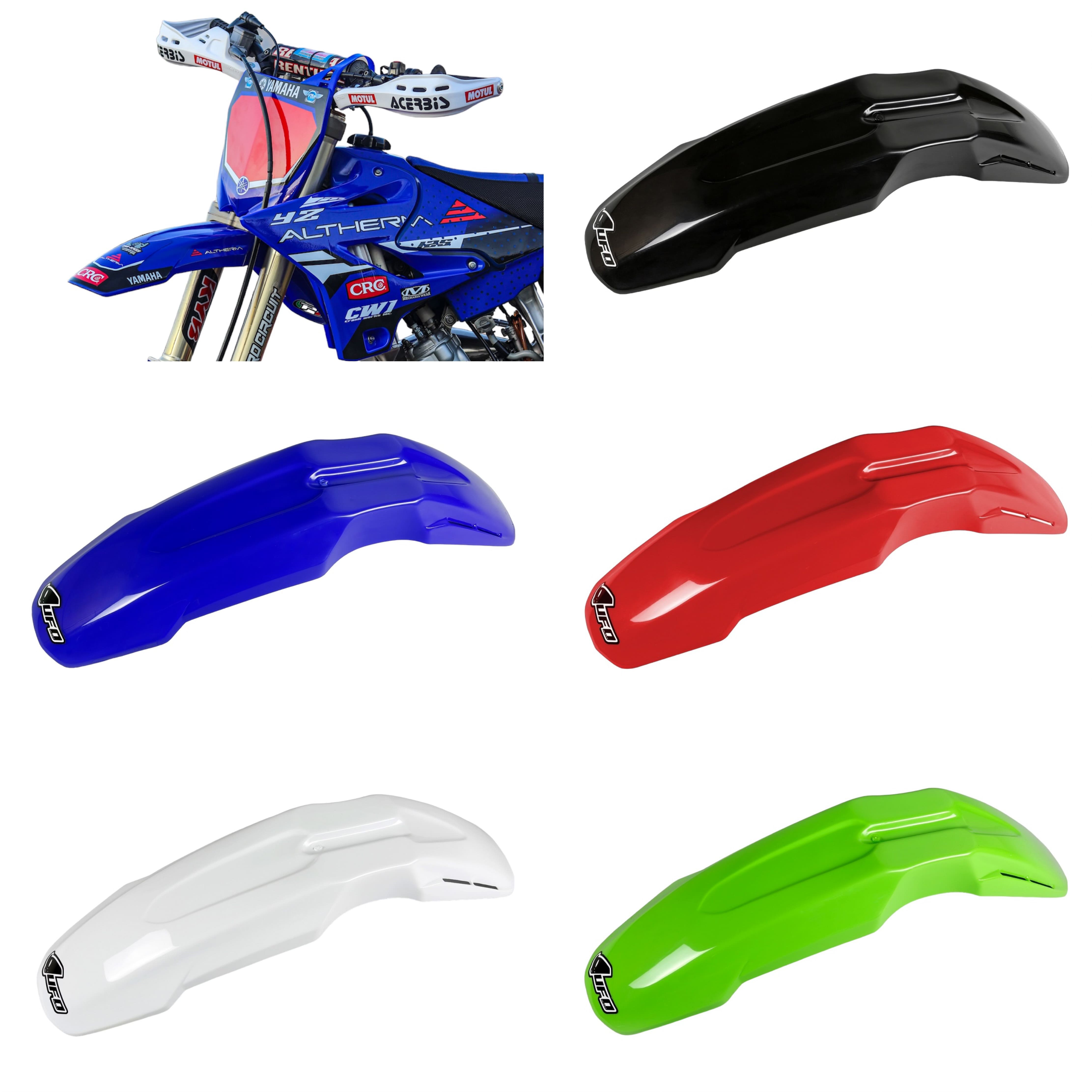 บังโคลนหน้า UFO Plast Supermotard Universal Front Fender