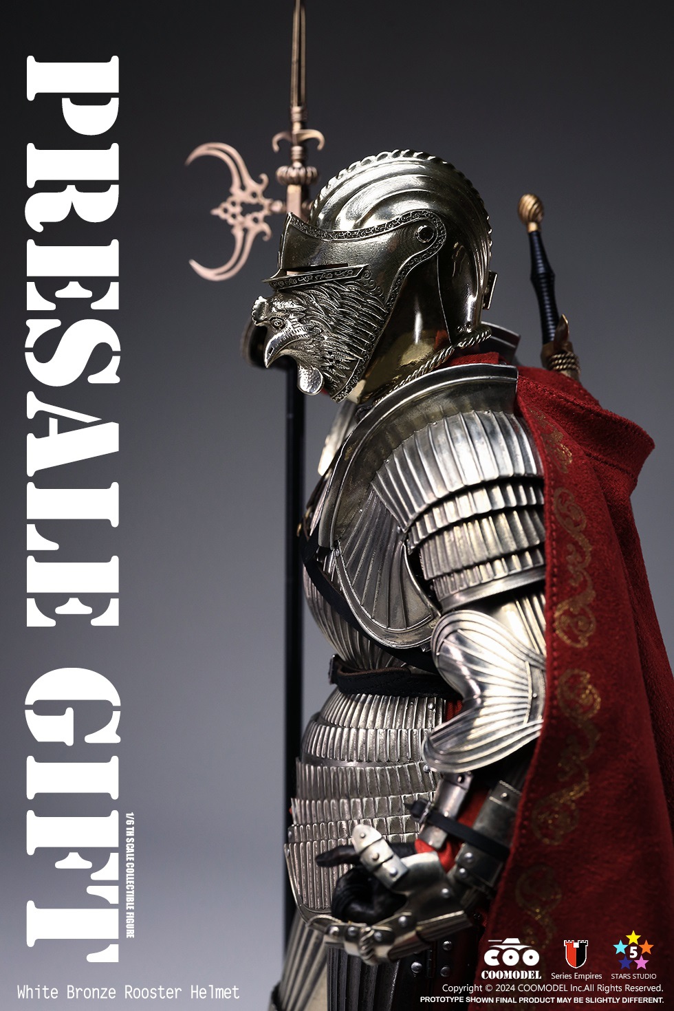 [สั่งจอง] COOMODEL SE130 1/6 : SERIES OF EMPIRES HOLY EMPIRE KNIGHT BRONZE COMMEMORATIVE EDITION
