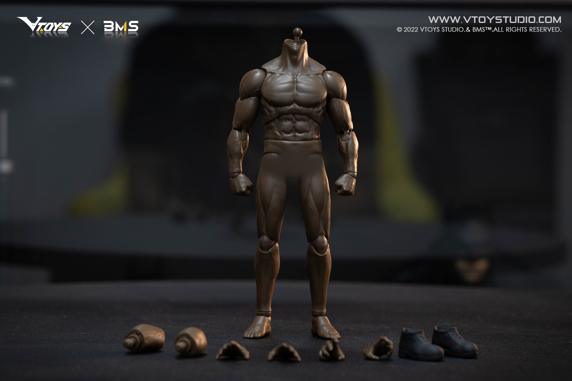 [สั่งจอง]VTOYS X BMS VSD0031 1/12 : ACTION FIGURE BODY ZERO BLACK