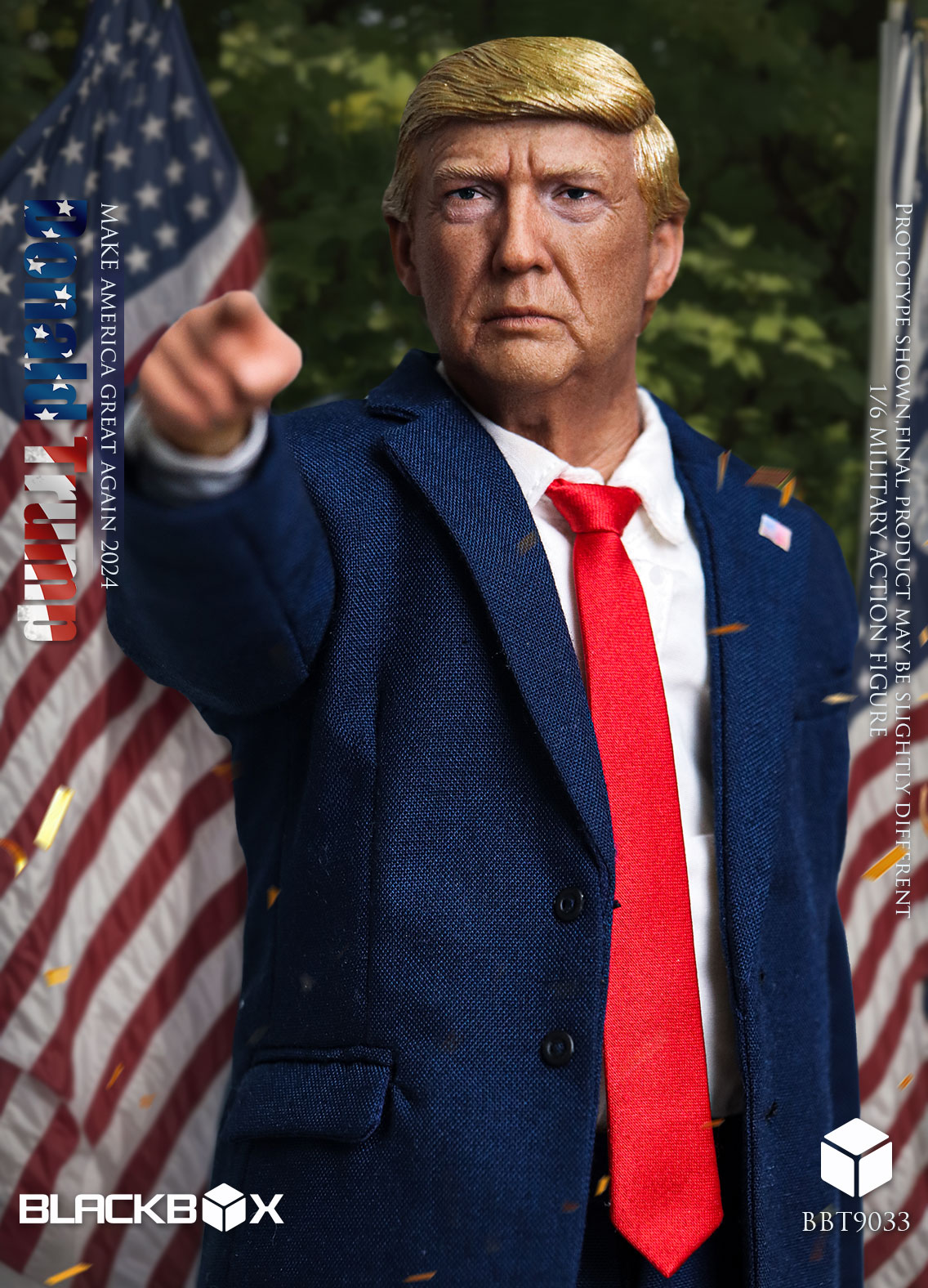 [สั่งจอง]BLACKBOXTOYS 1/6 : Donald Trump