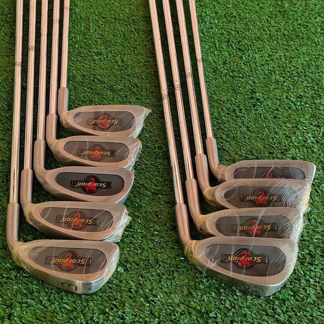 ชุดเหล็ก SCORPION มีเหล็ก 3-9 เเละ SW W ก้าน SCORION FLEX R ของใหม่ในซีน แกะเหล็ก 5 เหล็กเดียว เหมือนซื้อมือหนึ่ง สวยเดิมๆทุกอย่าง เก่าเก็บสต๊อค