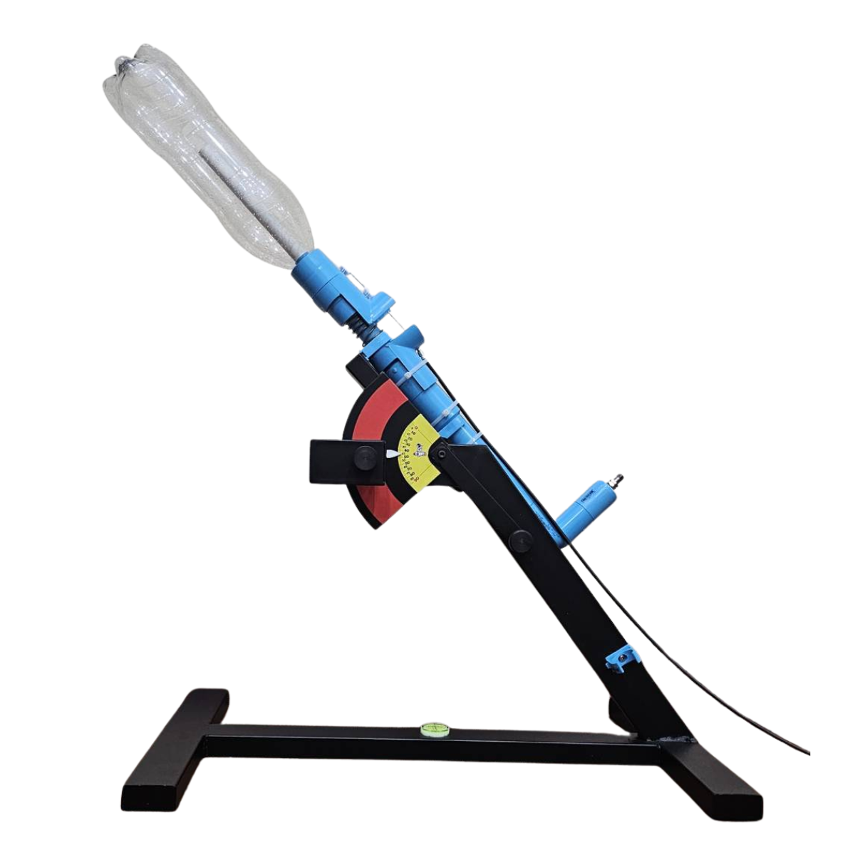 ฐานยิงจรวดขวดน้ำ แถมที่สูบลม ทดลองวิทยาศาสตร์ทดสอบยิงจรวดขวดน้ำ สื่อการสอนเด็กประถม มัธยม ช่างเทคนิค ปวช ปวส ใช้ในการแข่งขันยิงจรวดขวดน้ำ