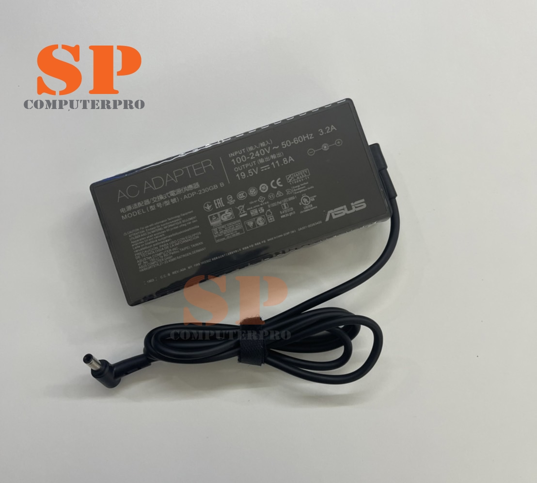 ASUS ADAPTER อแดปเตอร์ของแท้ ASUS ROG GL702 G531G G731G GX501 GX502 GX531 SERIES 19.5V 11.8A หัว 6.0*3.7mm 230W