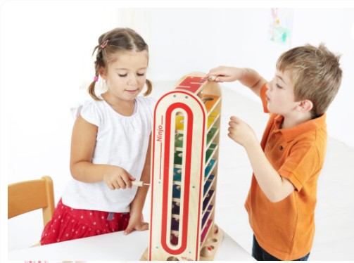 เกมลูกบอลเคลื่อนที่ ของเล่นเสริมพัฒนาการ ,ของเล่นเสริมทักษะ,ของเล่นเด็ก, สื่อการสอนอนุบาล พร้อมส่ง