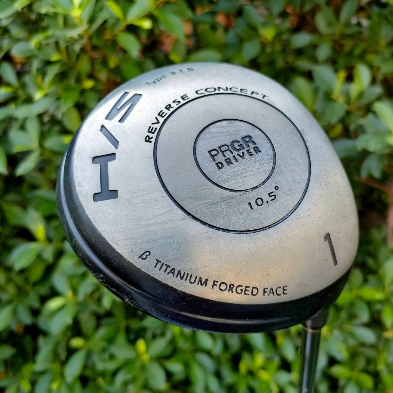 DRIVER PRGR H/S REVERSE CONCEPT องศา 10.5 ก้าน DATA055 FLEX BUTT วัสดุ BETA FORGED TITANIUM ตีดีมากๆ พรีเมี่ยมญี่ปุ่นครับ
