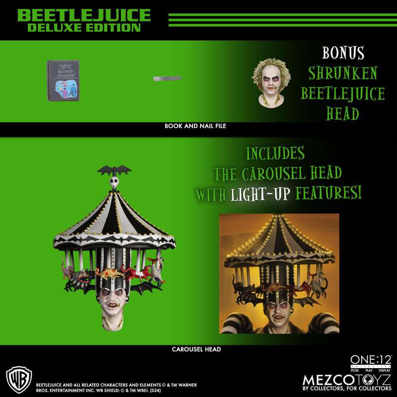 [สั่งจอง] Mezco toyz One:12 Collective - Beetlejuice Deluxe