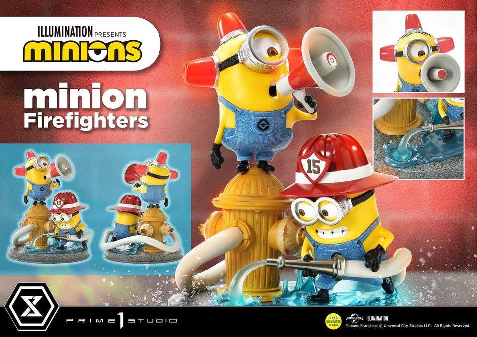 [สั่งจอง]Prime 1 Studio PCFMINI-09 : Minions Firefighters