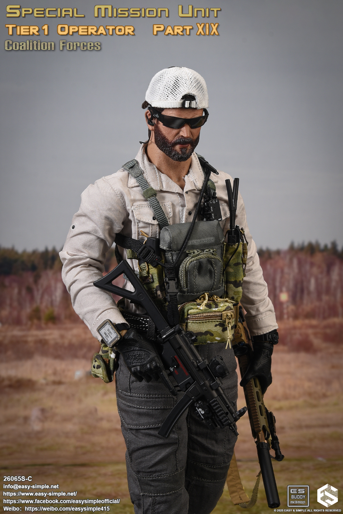 [สั่งจอง]Easy&Simple 1/6 : SMU Tier1 Operator Part XIX Coalition Forces