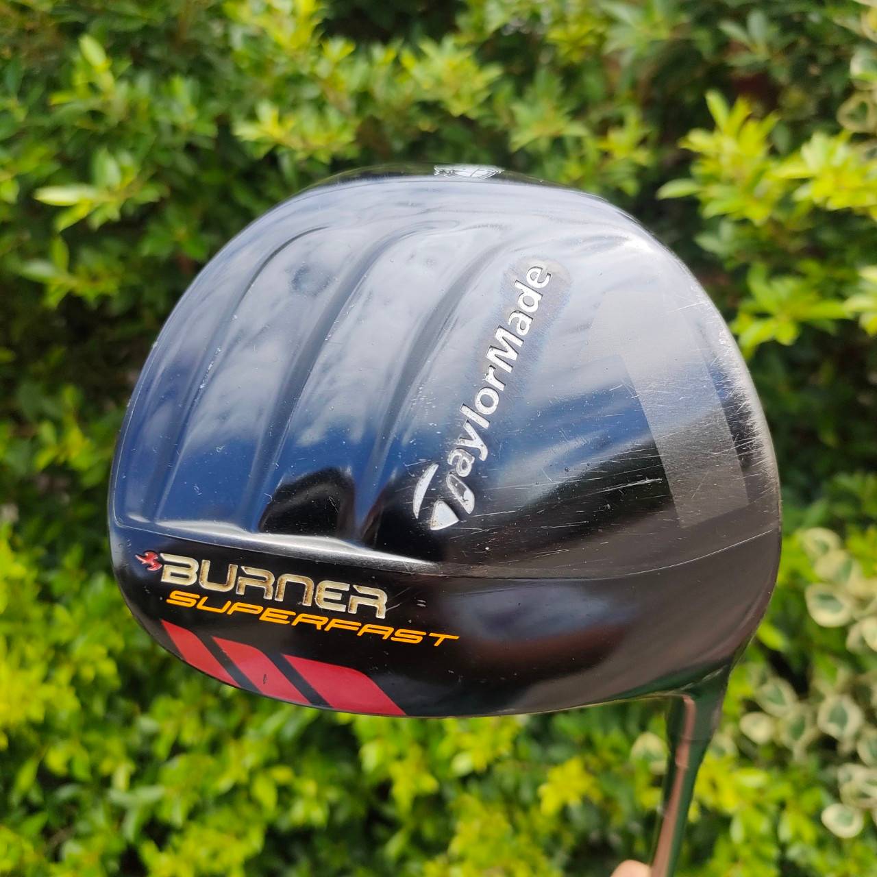 DRIVER TAYLORMADE BURNER SUPERFAST องศา 8.5 ก้าน RE*AX FLEX S ตัวหัวดำตีมันส์ องศาต่ำลูกพุ่ง แต่ด้วย CG และการชดเชยดีมาก ไม้กอล์ฟมือสอง ของแท้ BY NakaraLuxurious