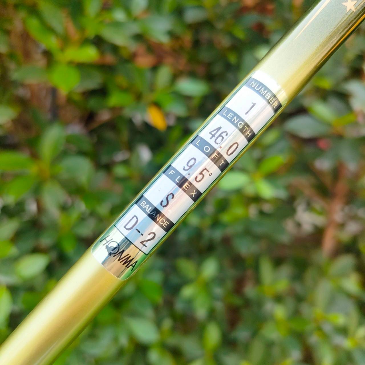 DRIVER HONMA BERES S-06 องศา 9.5 ก้าน ARMRQ X FLEX S ** ก้านระดับ 2 ดาว ** สุดยอดของสุดยอดพรีเมี่ยม ก้านถัก 10 ชั้น