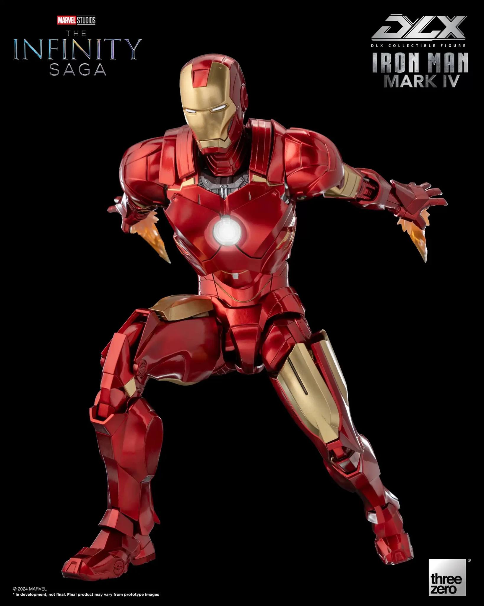 [พร้อมส่ง] Threezero 3Z05010C0 : DLX Iron Man Mark 4