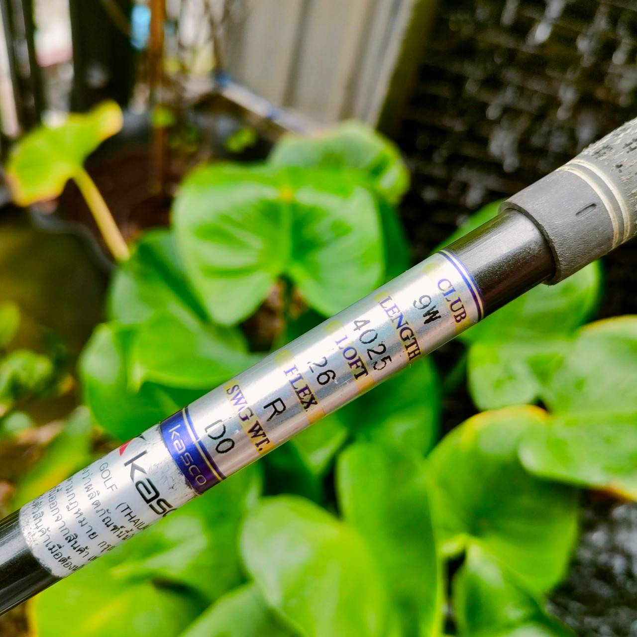 FW9 KASCO POWER TORNADO SUPER HYTEN หน้าเด้งๆ ตีง่าย ตีไกล เป็นไม้ที่ตีแทนในระยะเหล็กยาว ตีง่ายกว่าไฮบริดมาก องศา 26 FLEX R ไม้กอล์ฟพรีเมี่ยมมือสอง ของแท้ By NakaraLuxurious