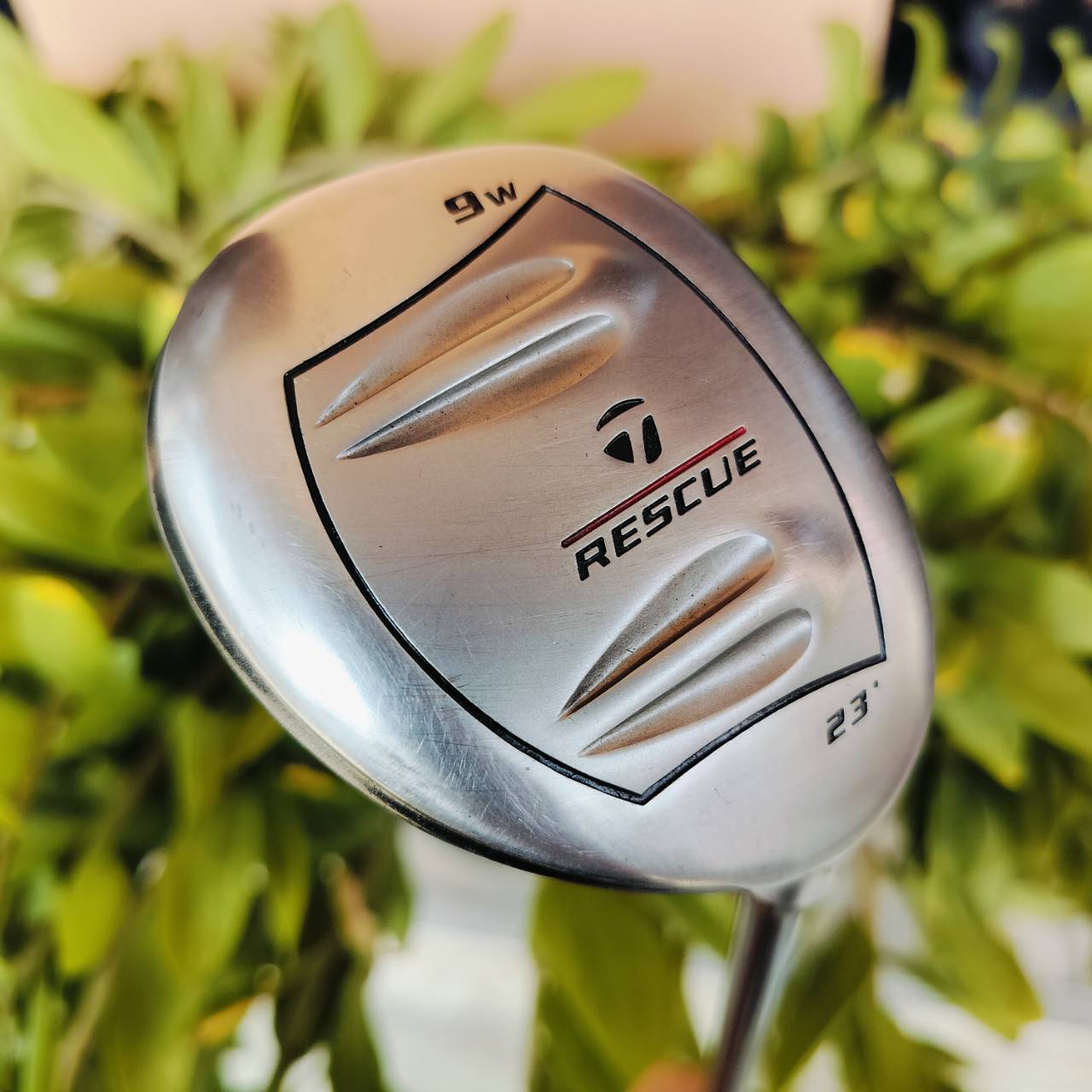 FW9 Taylormade RESCUE องศา 23 ตีระทะแทนไฮบริด หรือเหล็กยาว ตีง่ายกว่ามากๆ ตีโดนง่าย ชดเชยสูงสุด ก้าน Taylormade Ft6+ FLEX R ไม้กอล์ฟพรีเมี่ยมมือสอง ของแท้ By NakaraLuxurious