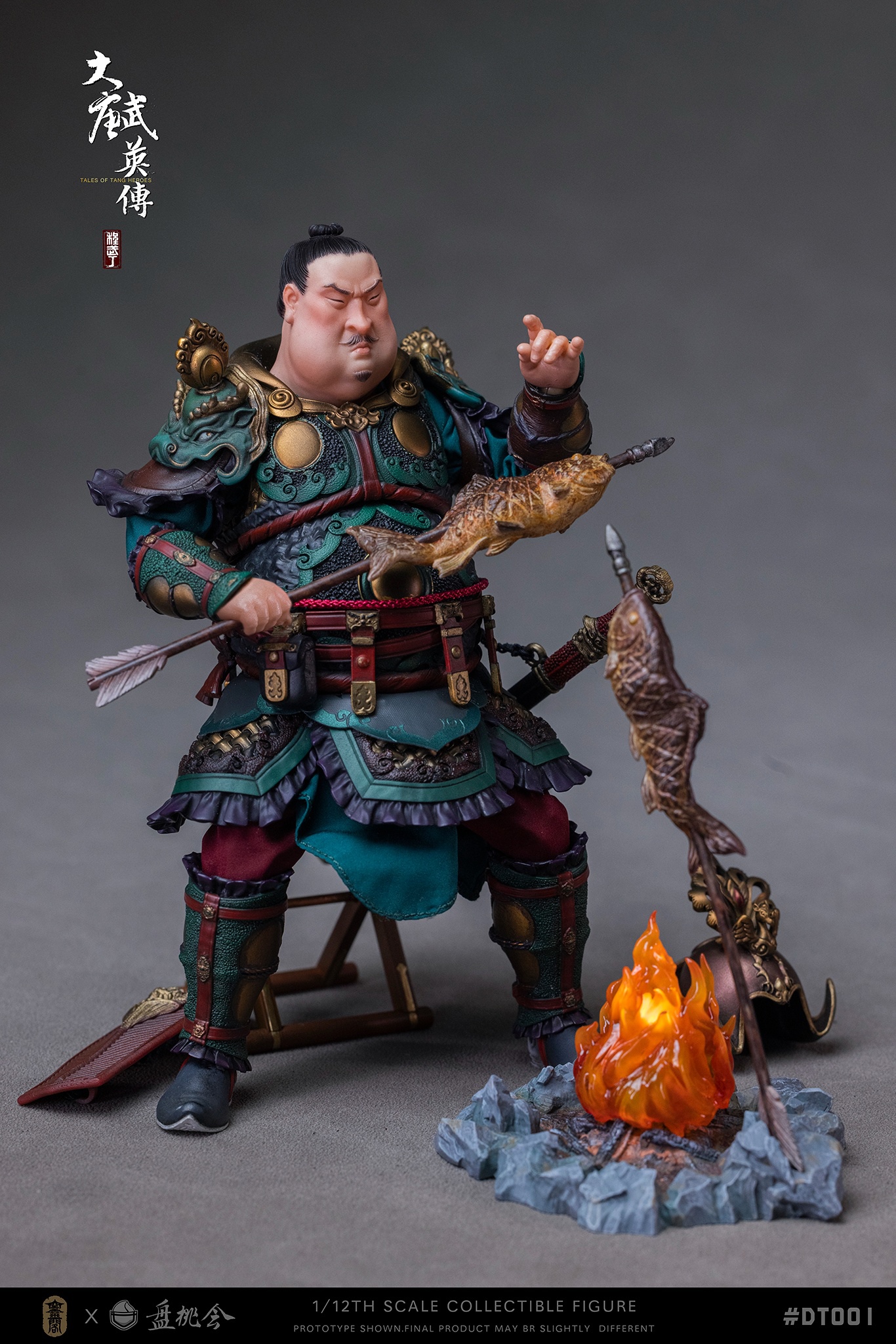 [สั่งจอง]Kongling Pavilion x Pan Taohui Studio DT-001 1/12 : TALES OF TANG HEROES - ChengWuDing