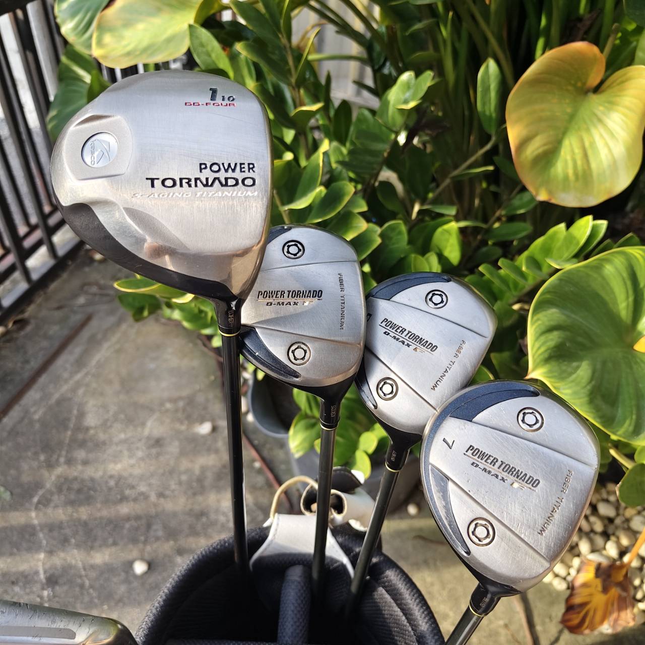 ไม้กอล์ฟครบชุด KASCO POWERTORNADO ญี่ปุ่นแท้! Super Hyten ให้ความรู้สึกเด้งและเสียงกระทบที่ดี
