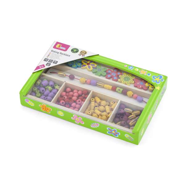 สร้อยคอดอกไม้ ของเล่นเสริมพัฒนาการ, ของเล่นเด็กอนุบาล, สื่อการสอนเด็กอนุบาล พร้อมส่ง