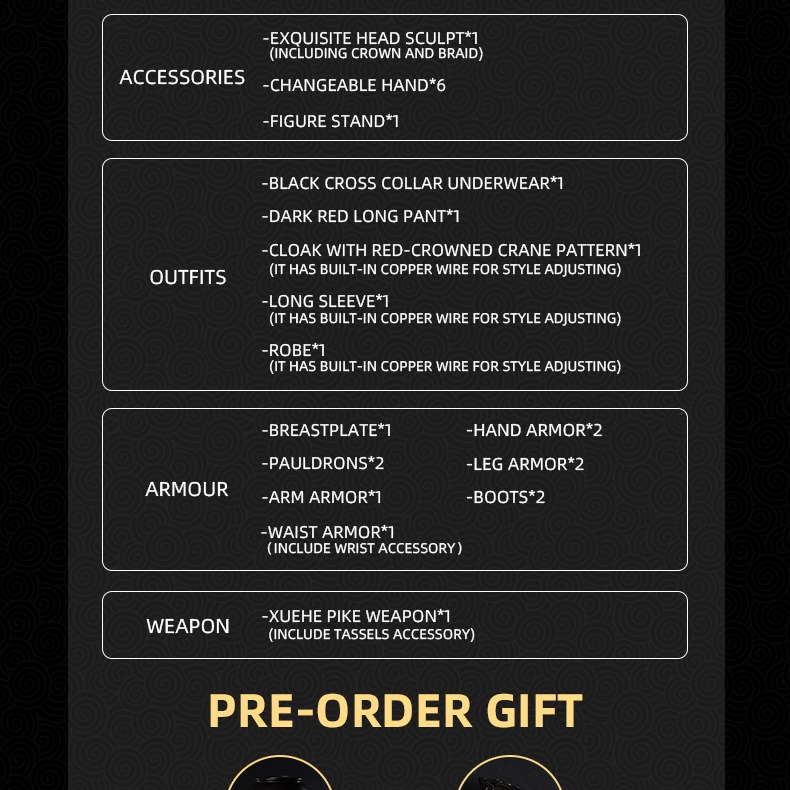 [สั่งจอง]RingToys Xuehe 1/6 Action Figures