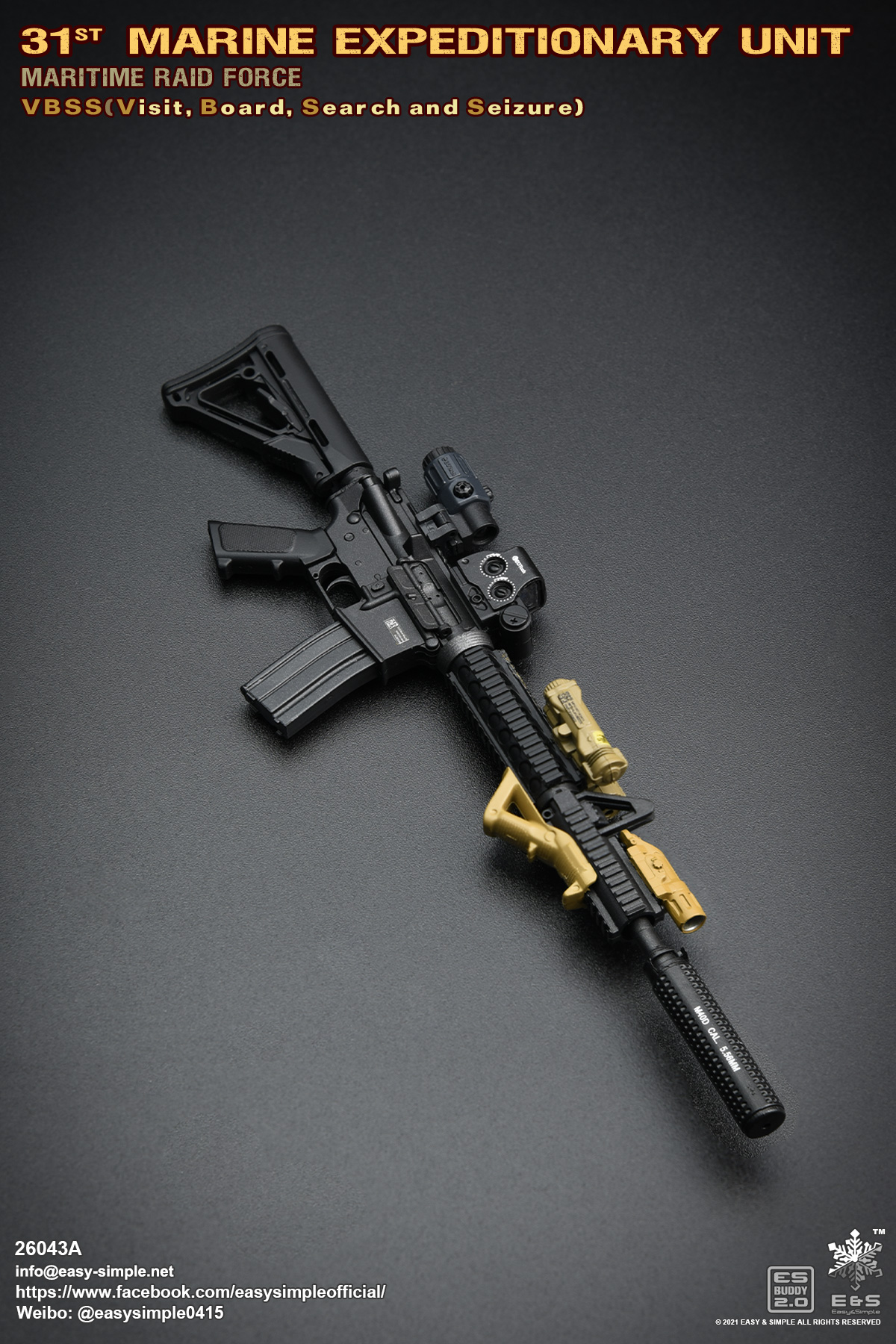 [สั่งจอง] Easy&Simple 26043A 1/6 : 31st MEU MRF VBSS