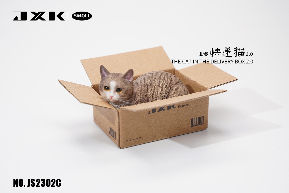 [สั่งจอง] JXK small JS2302 1/6 The Cat In The Delivery Box 2.0