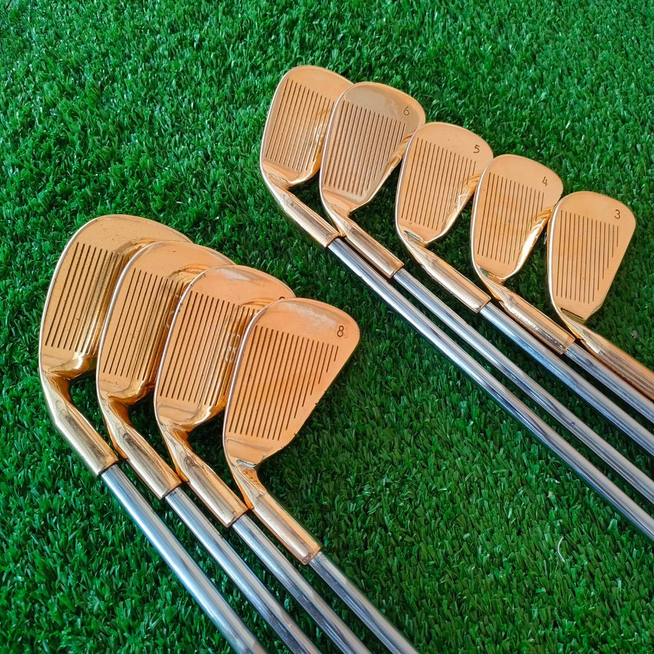 ชุดเหล็ก PING EYE2 PLUS จุดส้ม มีเหล็ก 3-9 เเละ SW W ก้าน PING KARSTEN FLEX R