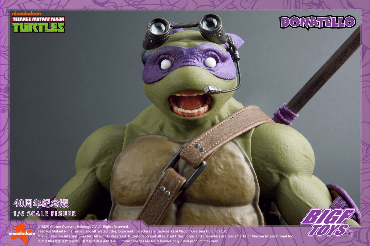 [สั่งจอง]BIGFTOYS BIGF-003 1/6 : TNMT - Donatello 40th Anniversary Edition