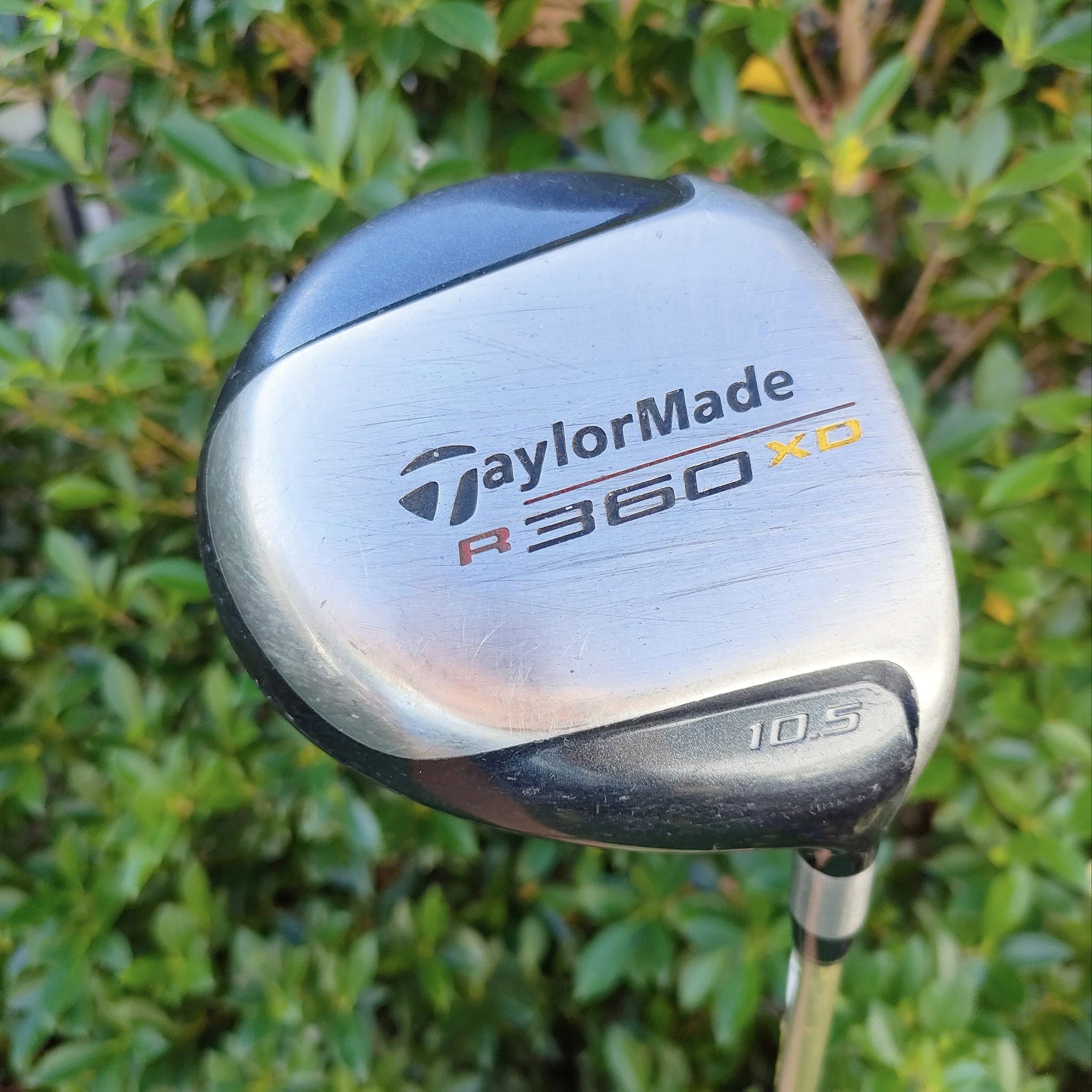 DRIVER TAYLORMADE R360 XD ก้าน R360 XD FLEX R องศา 10.5 เป็นรุ่นหัวใหญ่สุดในซีรี่ XD หน้าเด้ง เบาแค่ 50 กรัม EXTRA DISTANCE
