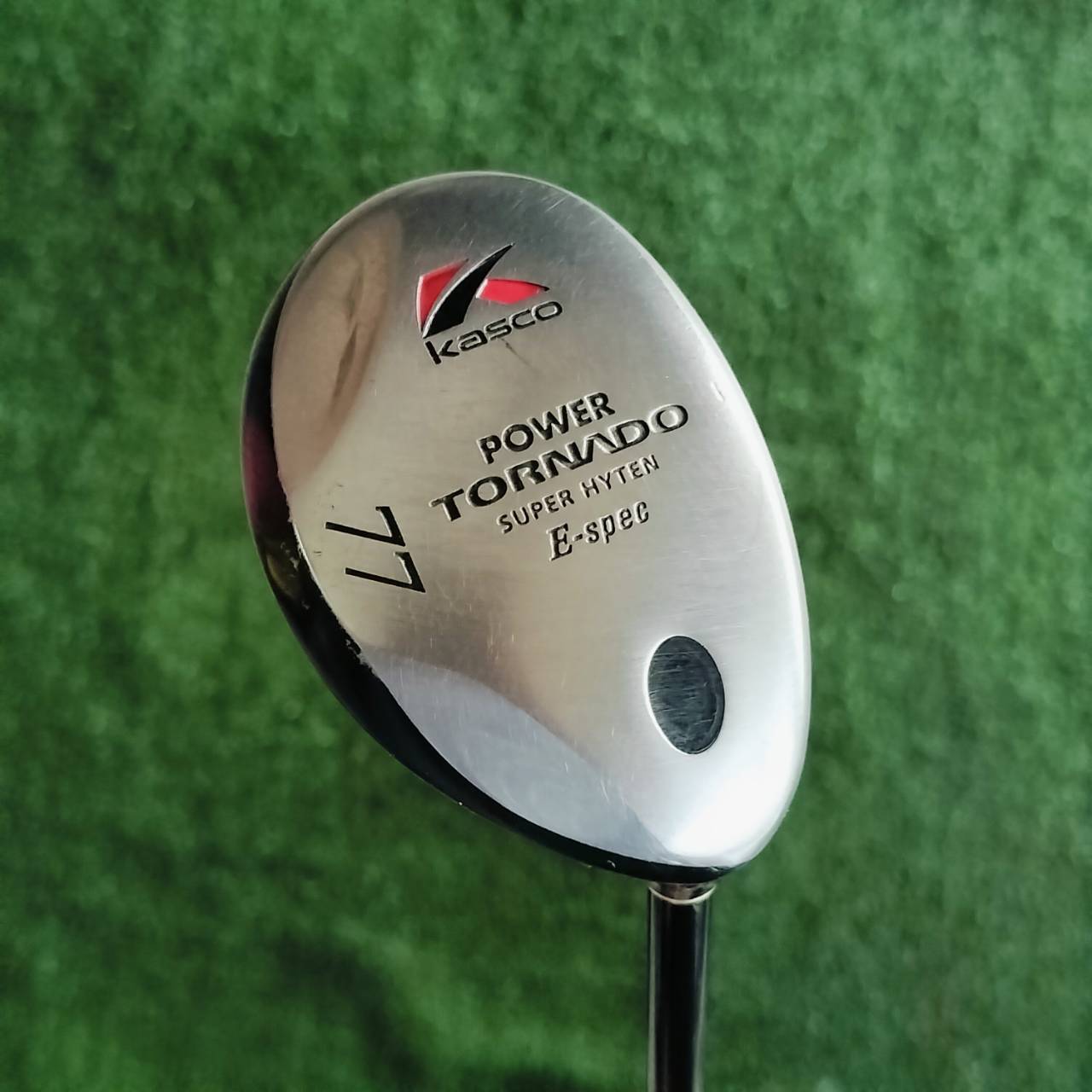 HYBRID KASCO POWER E-SPEC TORNADO 77 หน้าเด้ง SUPER HYTEN ก้าน POWER TORNADO FLEX S เป็น HYBRID ที่ยอดนิยมสุดๆในญี่ปุ่น ไม้กอล์ฟพรีเมี่ยมมือสอง ของแท้ By NakaraLuxurious