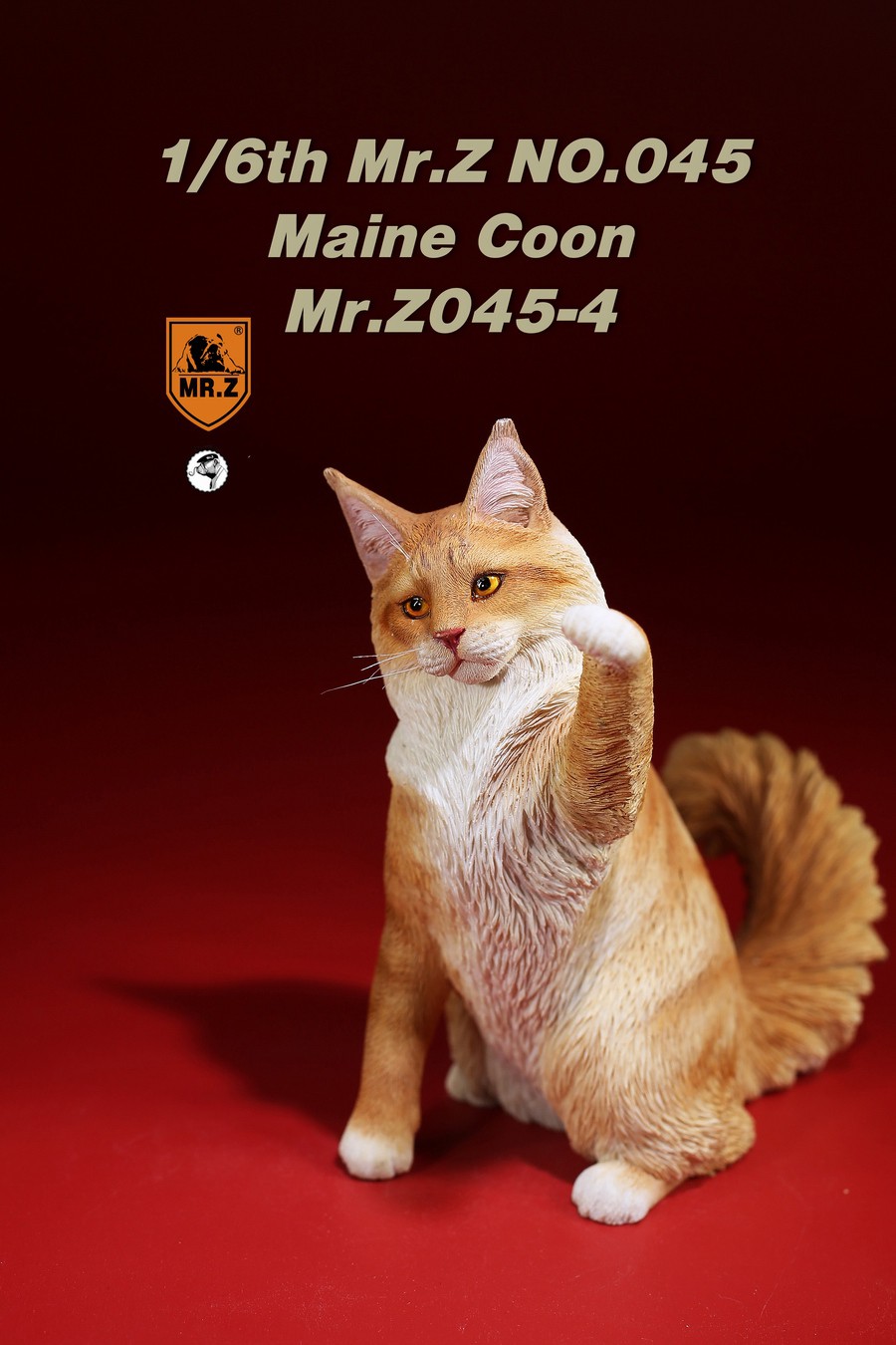 [สั่งจอง] MR. Z Animal Model MRZ045 1-5 1/6th : Maine Coon (all 5 colors)