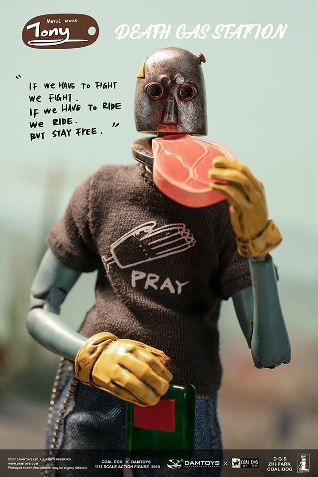 [สั่งจอง]DAMTOYS x COALDOG PES020 1/12 Iron Head Tony – Death Gas Station series Posable figure