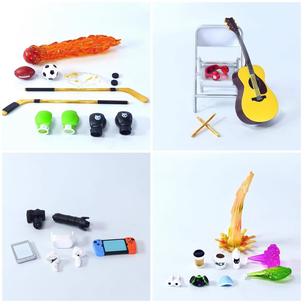 [พร้อมส่ง] Super Action Stuff 1/12 : Game On Version (มีให้เลือก 2 แบบ)