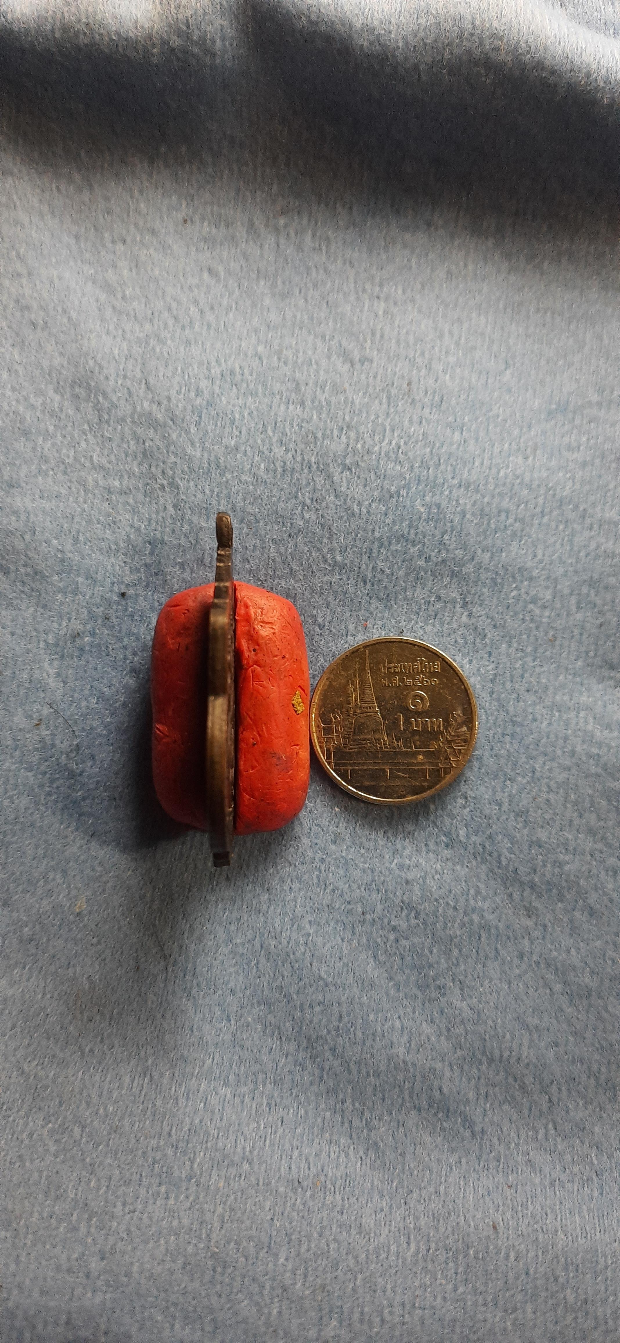 เหรียญ พระอาจารย์ สมภาร ตาไฝ วัด ทุ่งน้อย อ.ชะอวด จ.นครศรีธรรมราช รุ่น๑ พ.ศ.๒๕๓๕