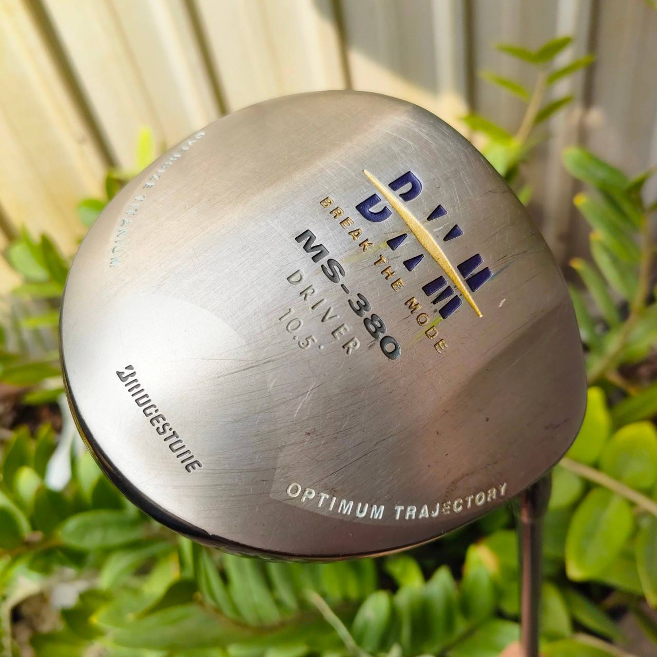 DRIVER BRIDGESTONE DHM MS-380 องศา 10.5 ก้าน DIIM FC-50L FLEX R MADE IN JAPAN สภาพสวยเดิมๆ ไม้กอล์ฟพรีเมี่ยมมือสอง By NakaraLuxurious