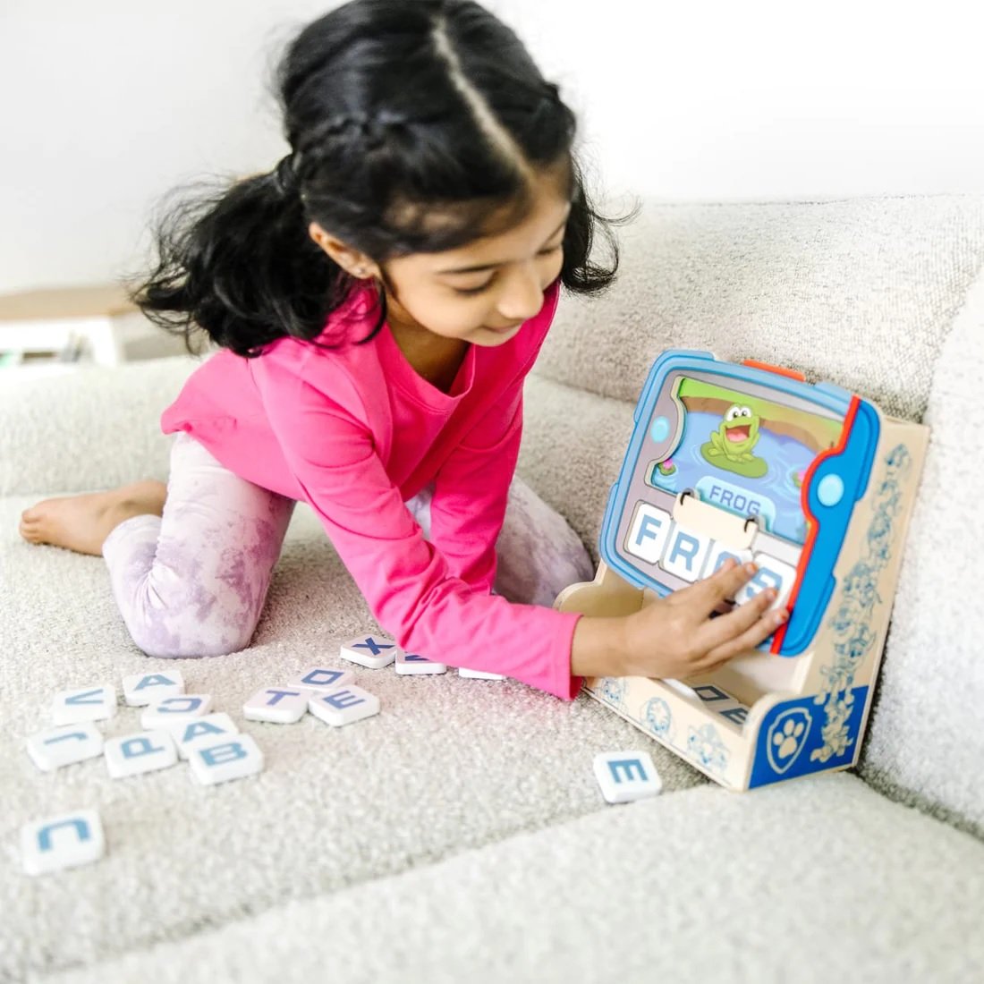ชุดผสมคำศัพท์พอว์พาโทรล Melissa & Doug PAW Patrol See & Spell Pup Pad, ของเล่นเสริมพัฒนาการ, ของเล่น