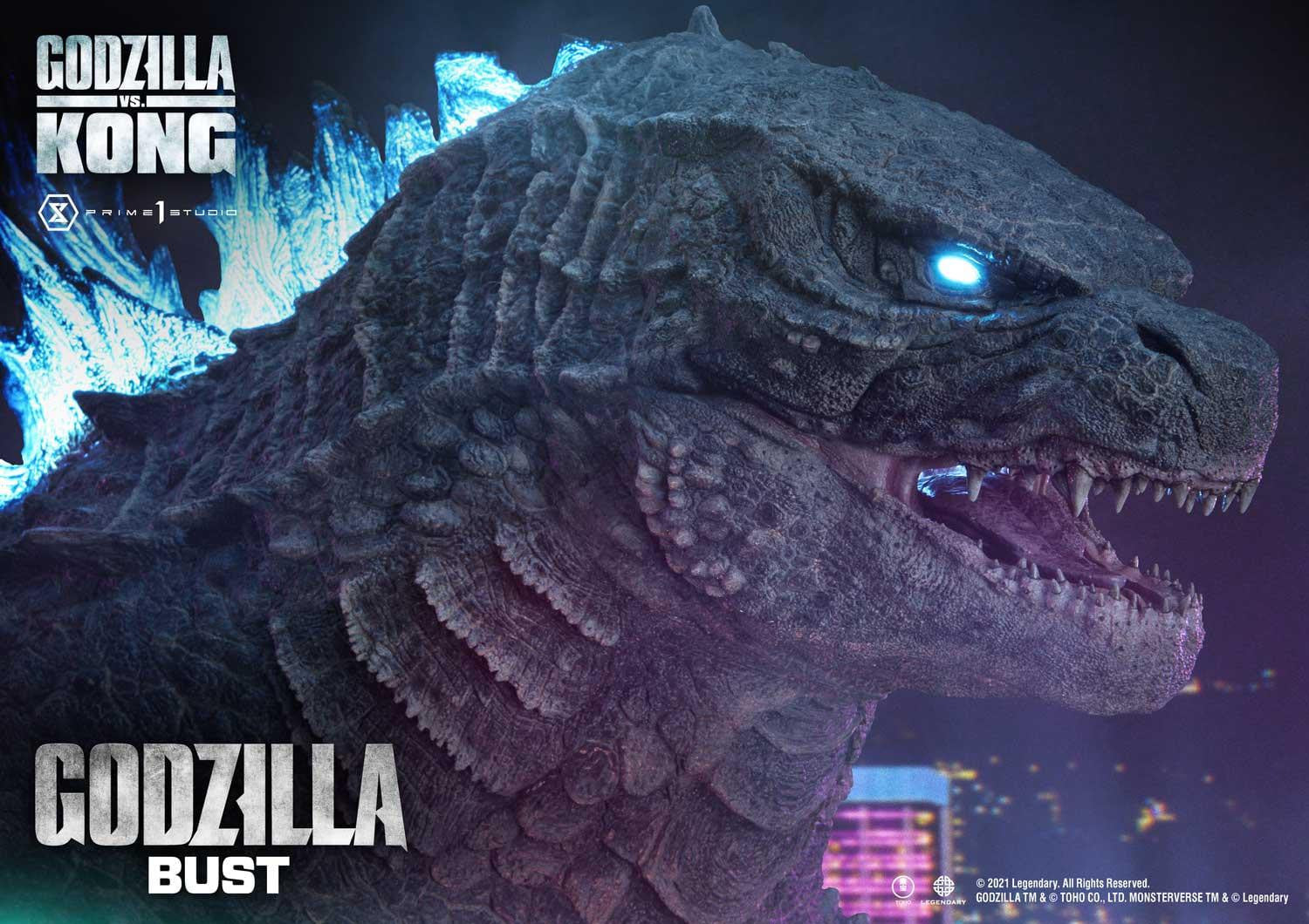 [สั่งจอง]Prime 1 Studio LSGVK-01 : Godzilla vs Kong Godzilla Bust