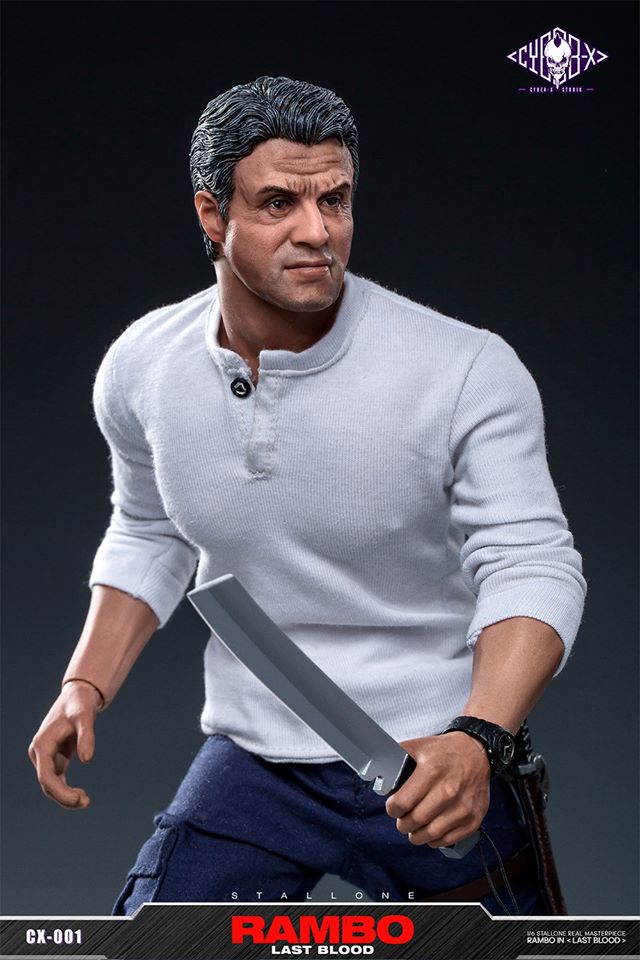 [สั่งจอง]CYBER-X Studio CX001 1/6 Rambo Last Blood Action Figure