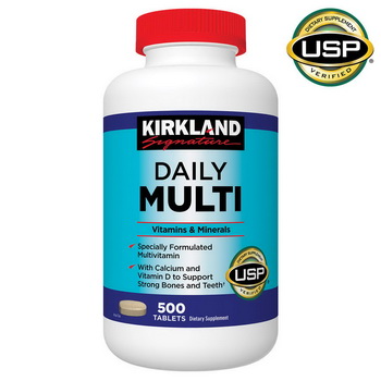 Kirkland Signature Daily Multivitamin with Lycopene and Lutein ขนาด 500 เม็ด