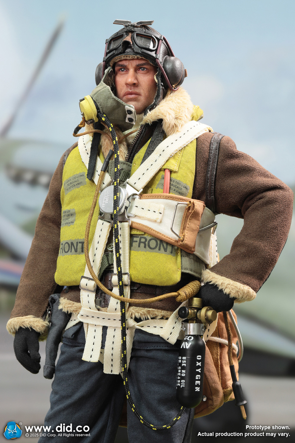 [สั่งจอง]DID K80187 1/6 : WWII British Pilot Squadron Leader – Tom