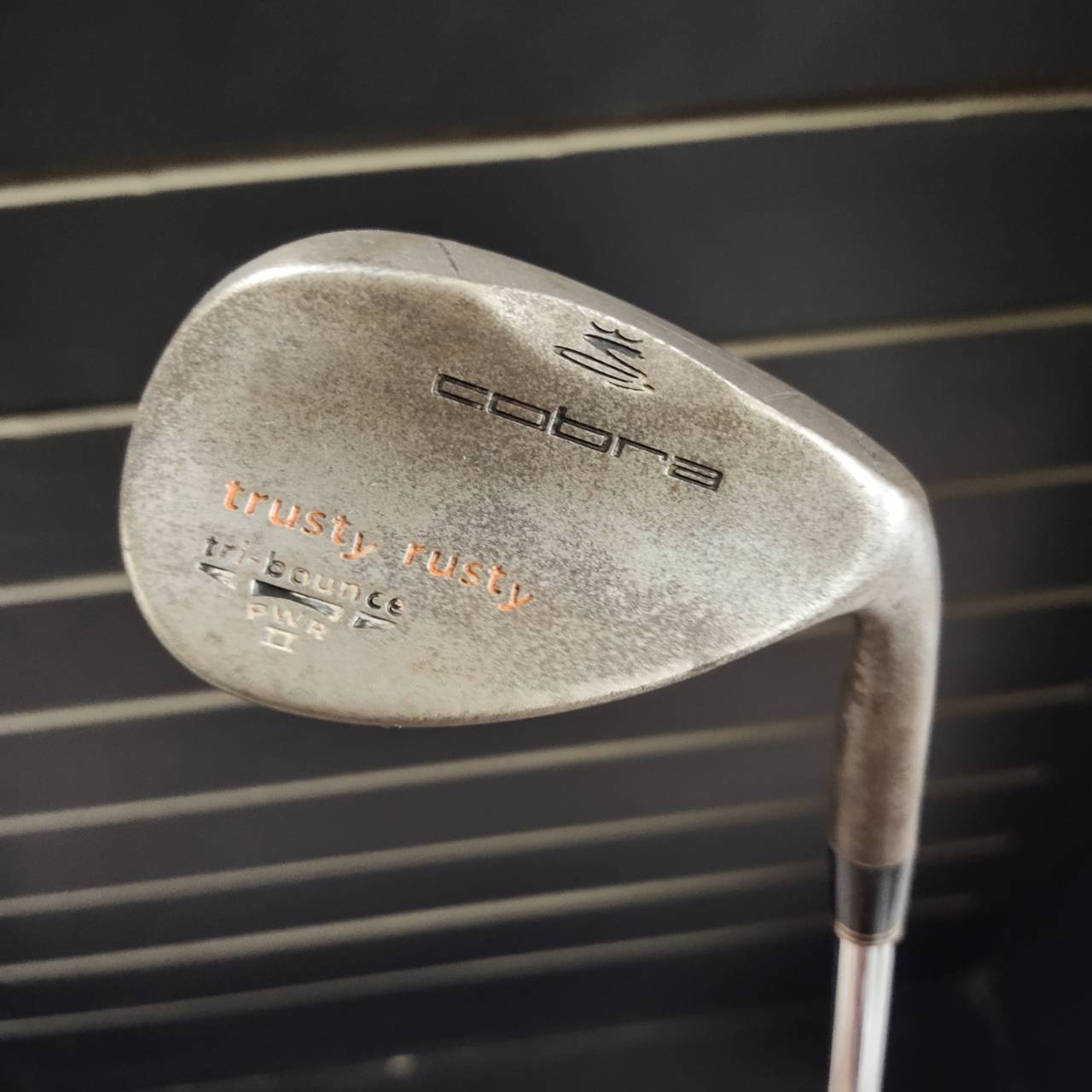 WEDGE COBRA Trusty Rusty องศา 57 ก้าน DG TOUR ISSUE สุดยอดแห่งพลังสปิน รุ่น OIL CAN ฺเจียร BOUNCE ได้สวยมาก ชิพง่าย
