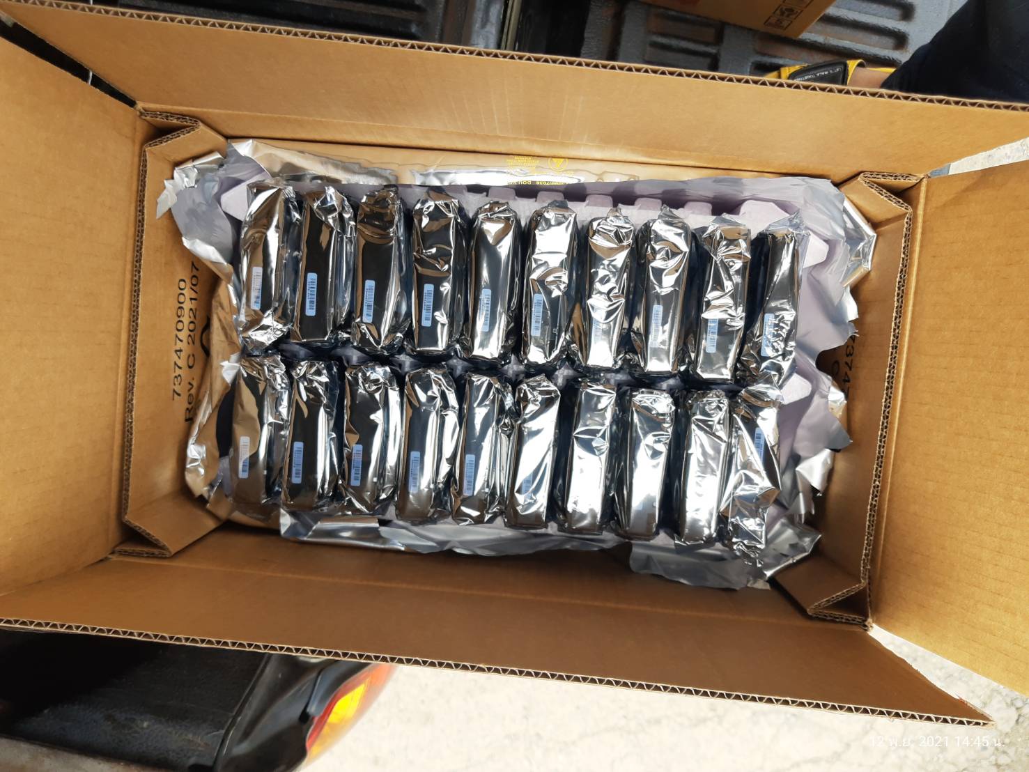 ฮาร์ดดิส ประกันศูนย์ มีประกันเหลือ หมดปี 2024 Seagate IronWolf 10TB SATA 3.5 6Gbps 7200RPM"