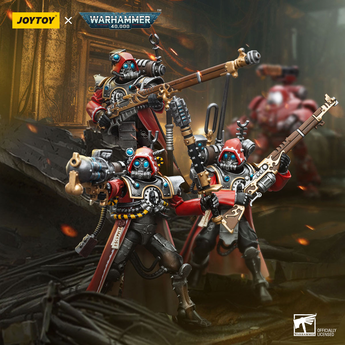 [สั่งจอง] Joytoy 1/18 Warhammer 40k : Adeptus Mechanicus