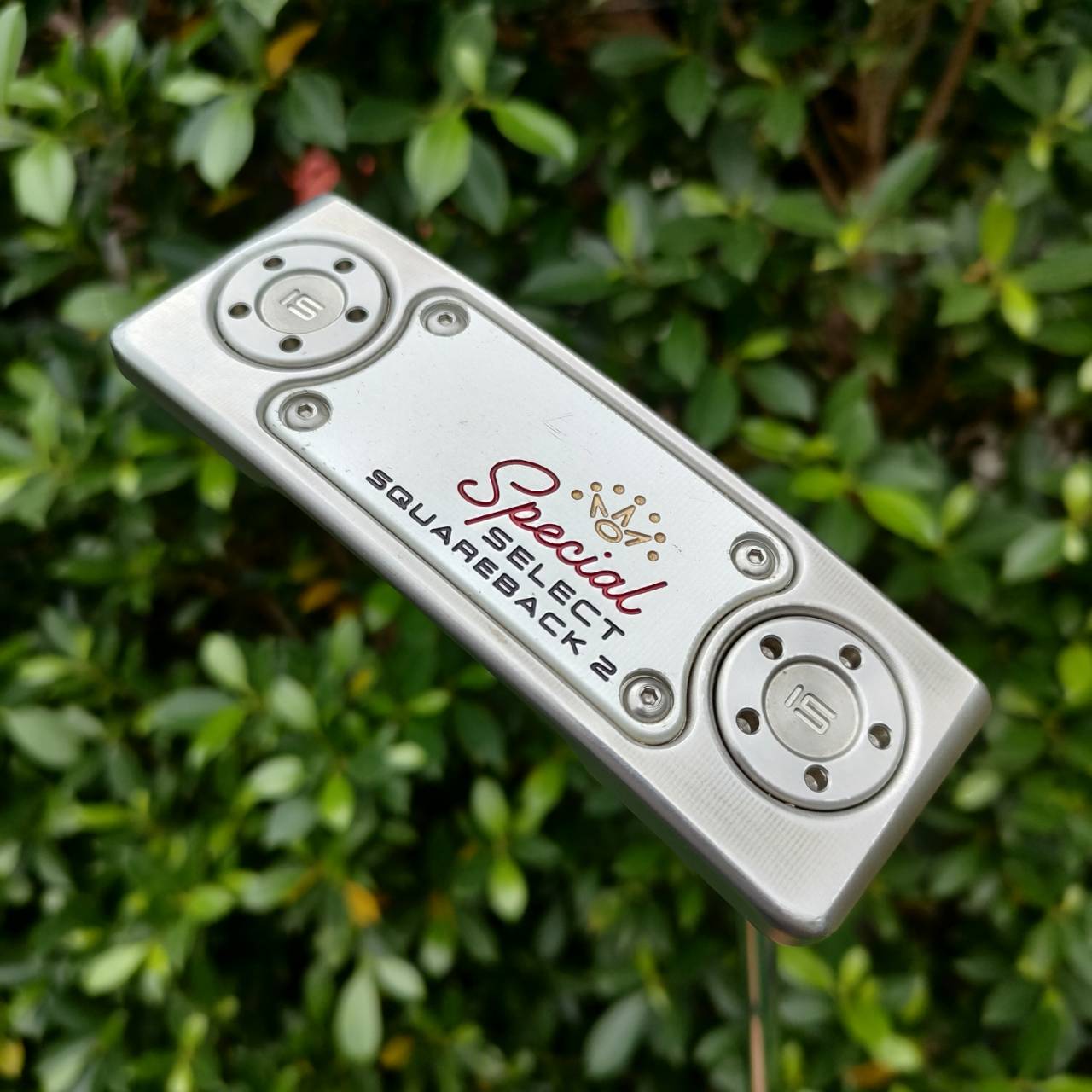 PUTTER TITLELIST SCOTTY CAMEROM SPECIAL SELECT SQUAREBACK 2 ก้าน SPECIAL SELECT ความยาว 34 นิ้ว กริพ EVNROLL ลงตัวมาก COVER เดิมสวย สภาพสวยมาก