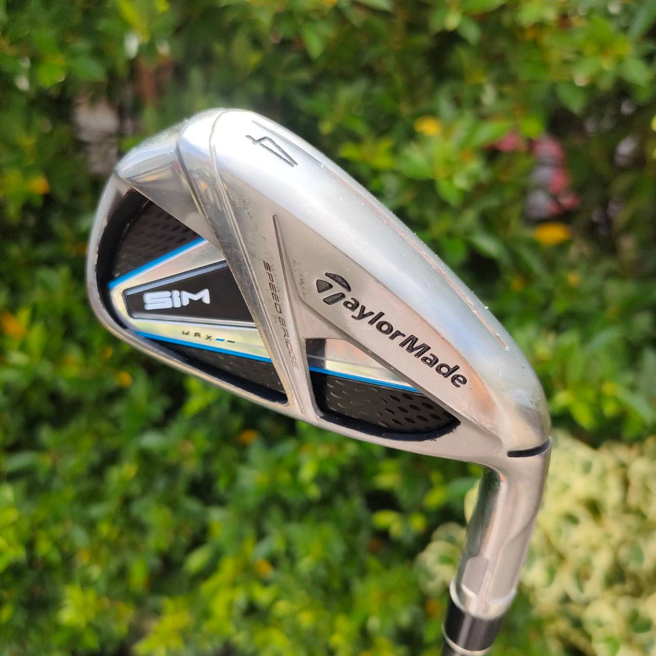 เหล็ก 4 TAYLORMADE SIM MAX ก้าน MULTI MATERIAL TENSE TM60 FLEX S ตีง่ายมากๆๆๆๆ แค่ก้านก็ราคาแพงมากๆแล้ว ตีง่ายเท่า HYBRID รุ่น MAX ระยะมาเต็ม ไม้กอล์ฟมือสอง ของแท้ BY NakaraLuxurious